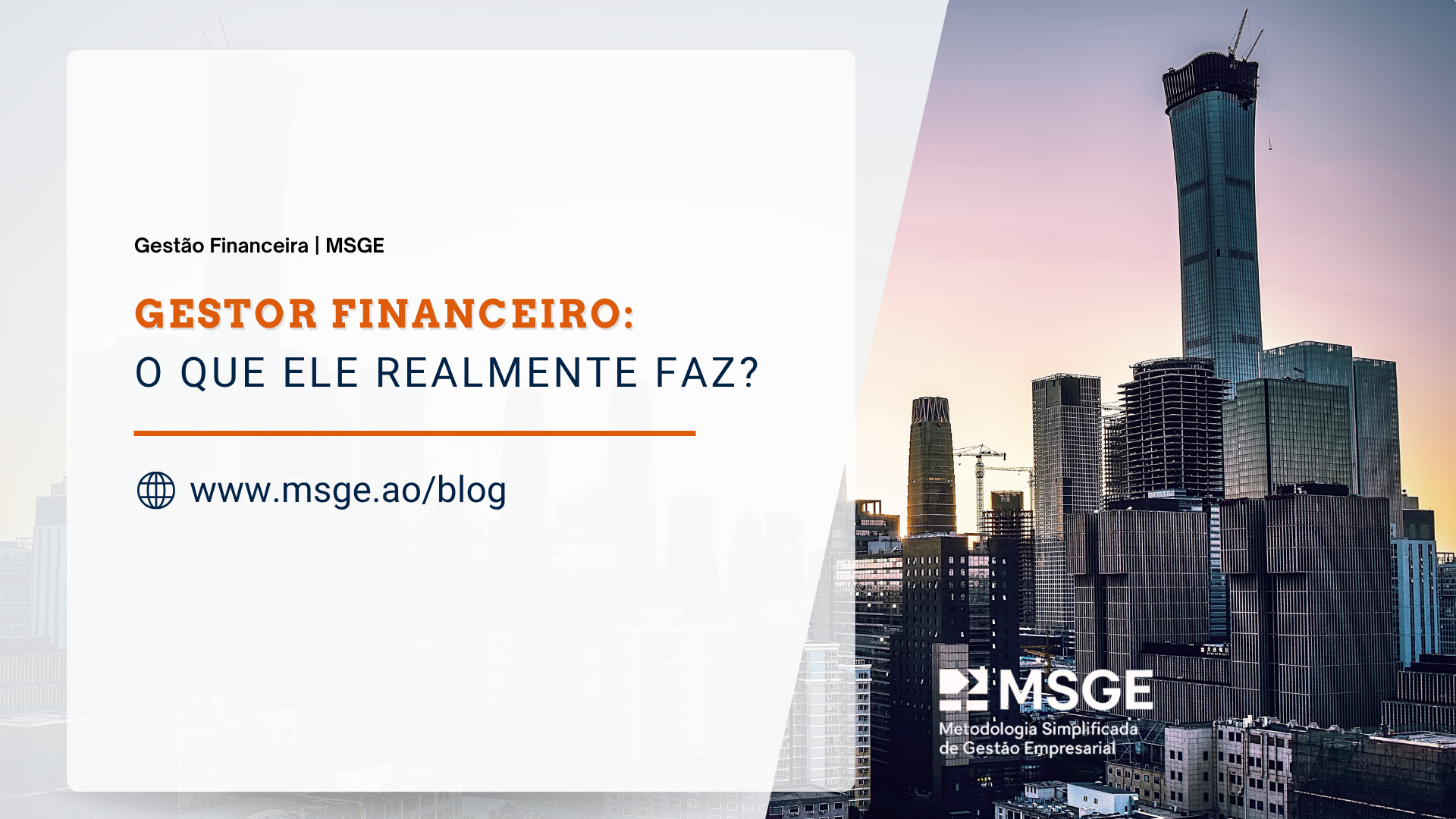 Gestor Financeiro: O Que Ele Realmente Faz?